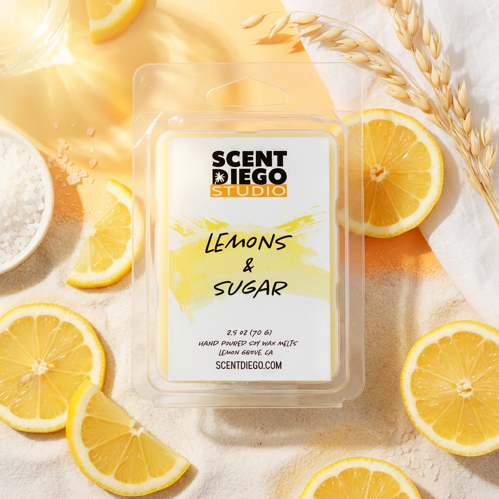 Lemons and Sugar Wax Melt