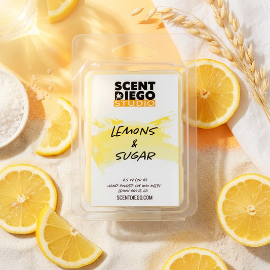 Lemons and Sugar Wax Melt