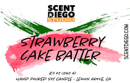 Strawberry Cake Batter